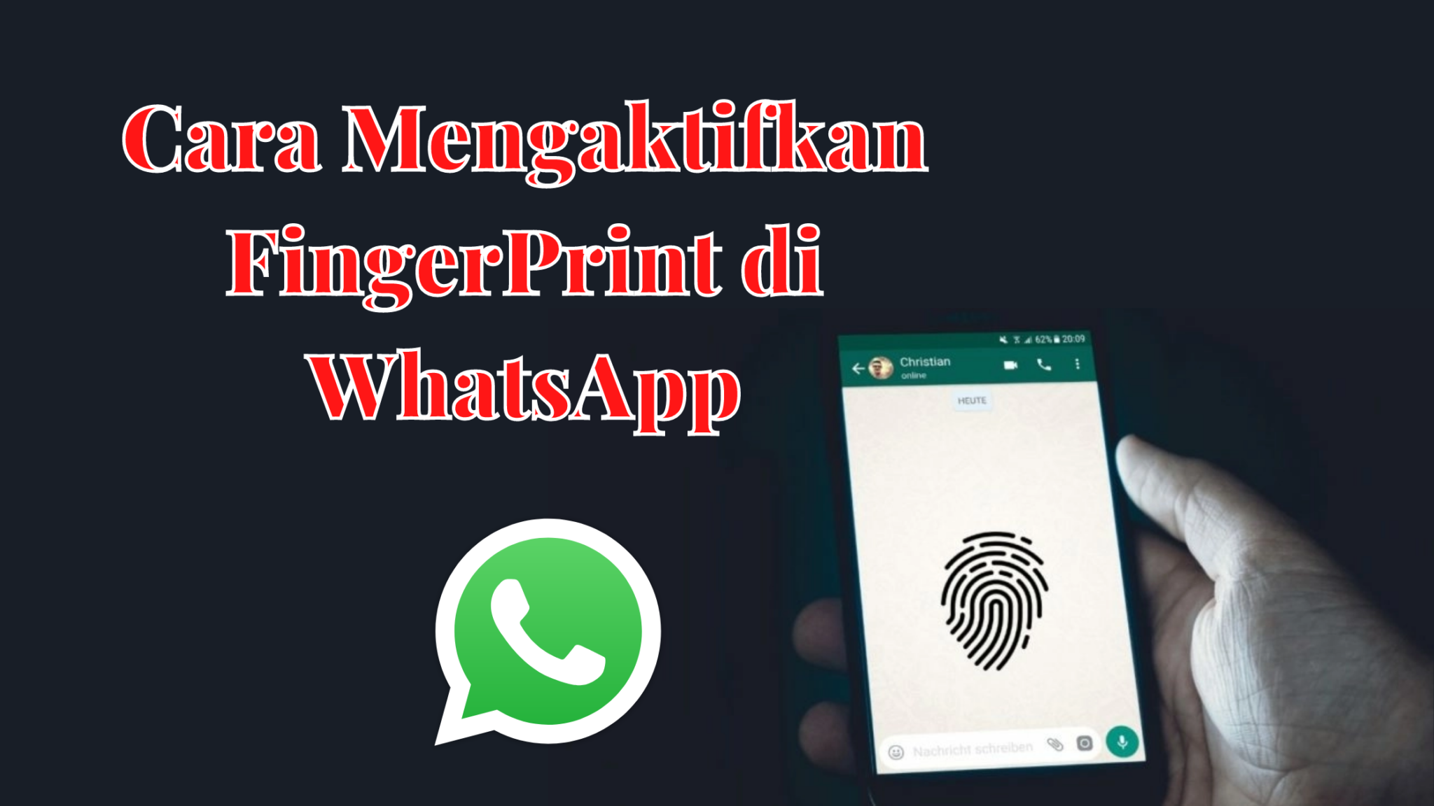 Cara Mengaktifkan Fitur Fingerprint Di Whatsapp Simaktekno