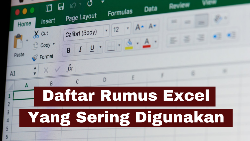 25 Rumus Excel Yang Paling Sering Digunakan Di Dunia Kerja Photos - Riset