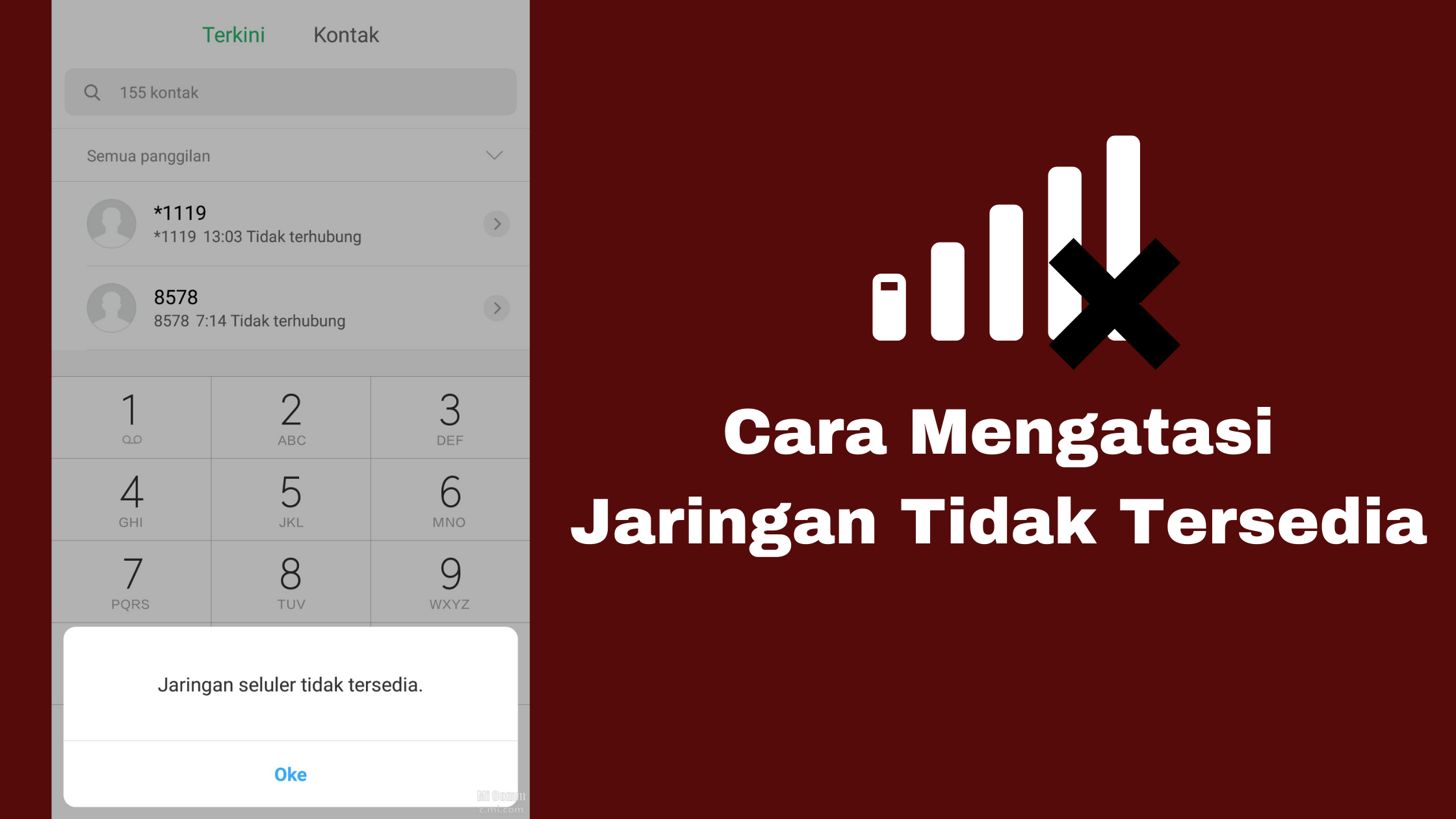 Cara Mengatasi Jaringan Selular Tidak Tersedia ⋆ SimakTekno