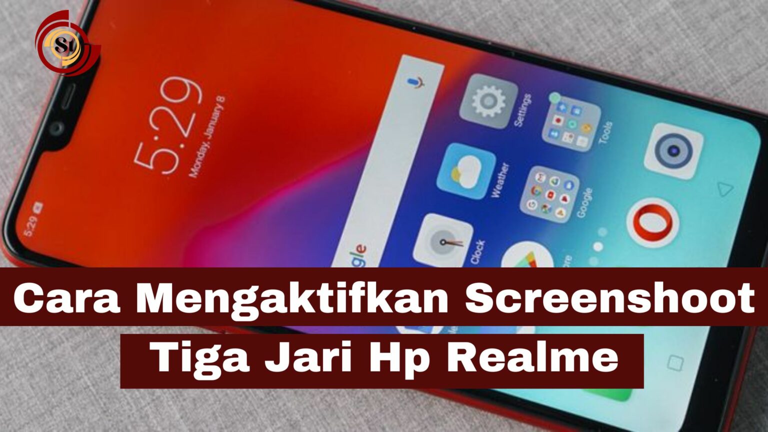 Cara Mengaktifkan Screenshoot Tiga Jari Hp Realme ⋆ SimakTekno