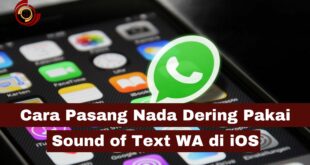 Pasang Nada Dering Pakai Sound of Text WA