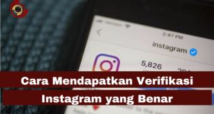 Cara Mendapatkan Verifikasi Instagram