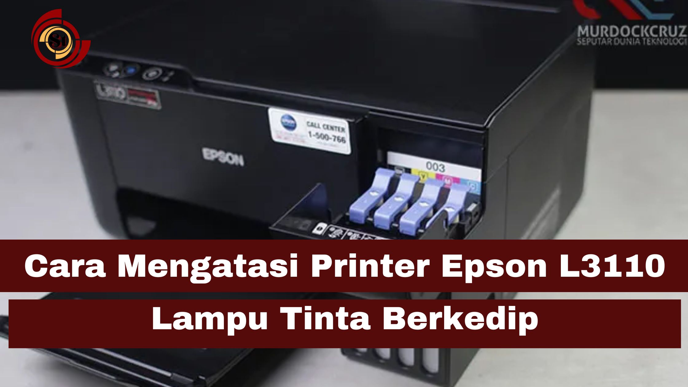 Cara Mengatasi Printer Epson L3110 Lampu Tinta Berkedip