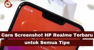 Cara Screenshot HP Realme