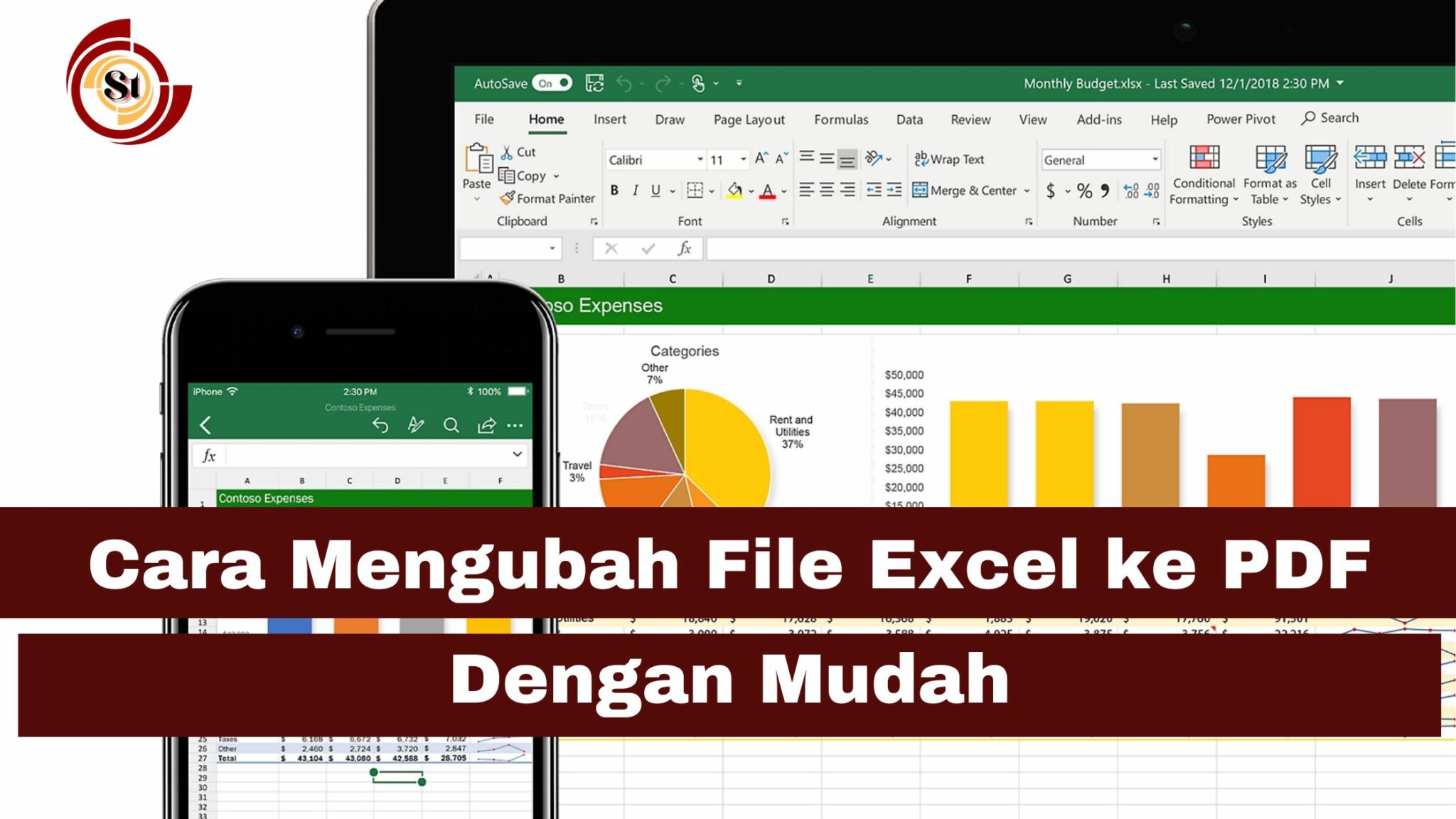 Cara Mengubah File Excel Ke PDF Dengan Mudah ⋆ SimakTekno