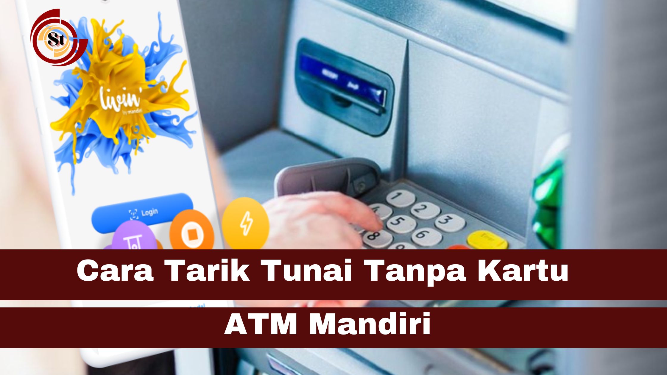 Tarik Tunai Tanpa Kartu ATM Mandiri